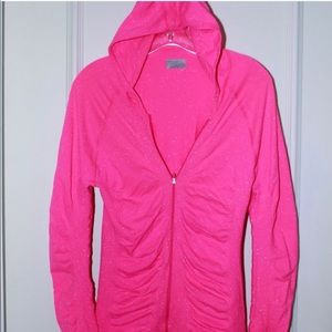 Pink Glitter Athleta Hooded Top